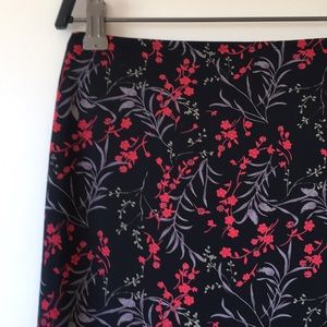 Vintage Floral 90s Skirt